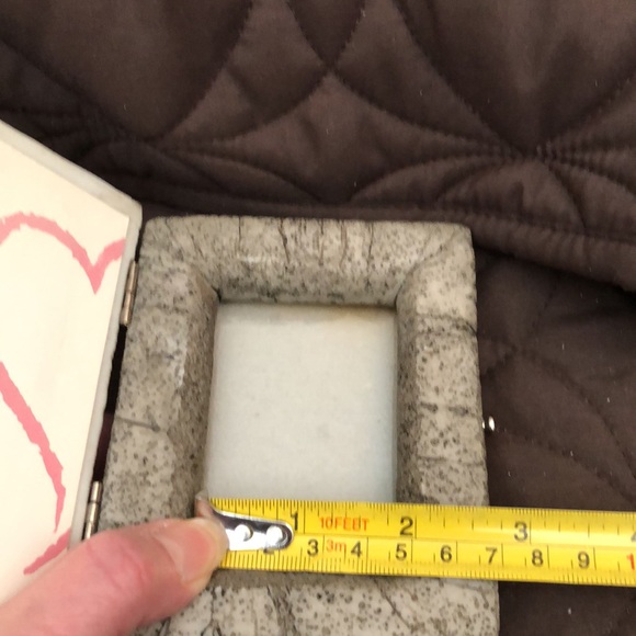 VINTAGE VALENTINES UDC 1998 HINGED PICTURE FRAME - LOVE - #197 - Picture 11 of 12